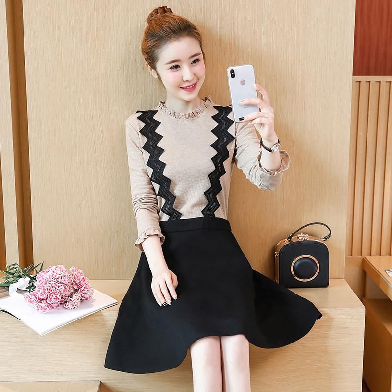 都说秋天别穿连衣裙，那是你没看到这些小香风裙装比套装洋气多了