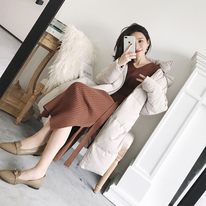 新出毛衣裙又要火，甩旗袍十条街，60后老婆穿上优雅衬肤特年轻