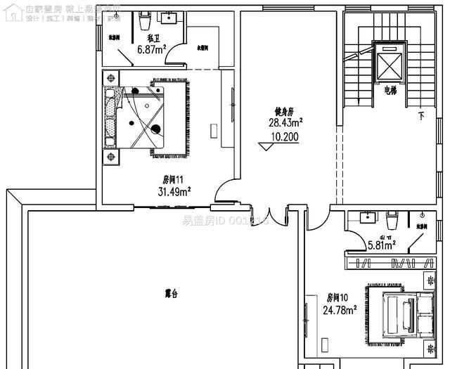 盖房:农村盖房单单主体就花费百万,4层带地下室,10卧室这得住多少人