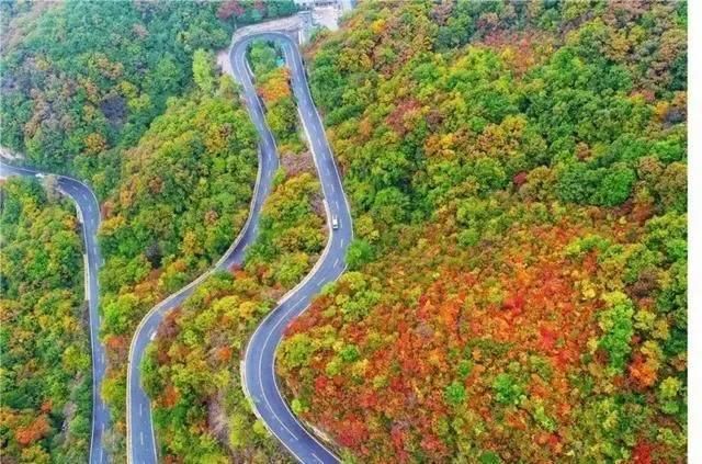 太行山，赏红叶，观秋景