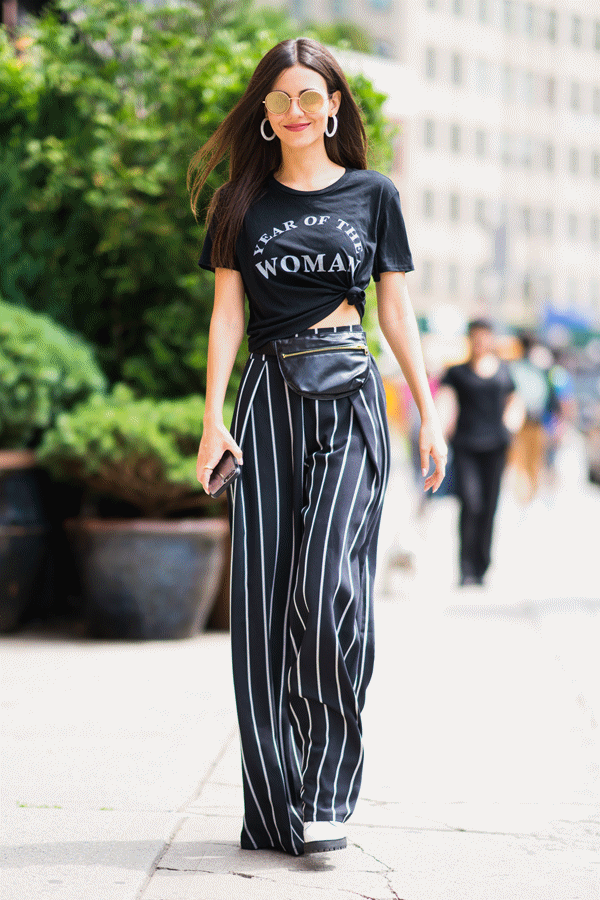 还在担心这些经典元素不会穿?条纹、格纹虽经典,但是怎么穿才不