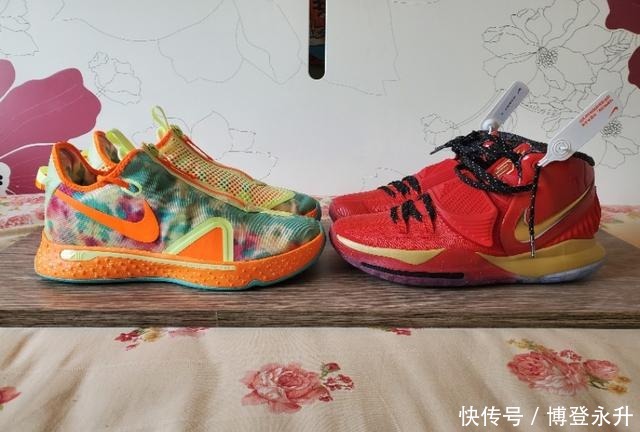  #开箱#球鞋开箱之全明星PG4 and 欧文6