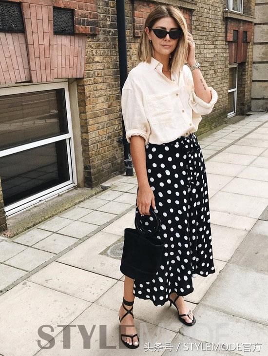 优雅的迷笛裙，夏日里的一股清流