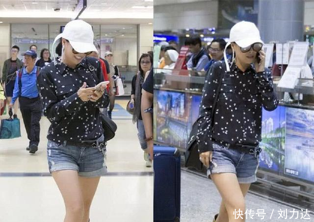 51岁的那英亮相机场,这身穿着让人看了浑身难受!
