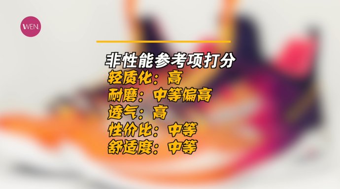 完美:WEN鞋评-实战 | 361Q弹Big3实战:够惊艳不够完美 小体重突破党的夏日首选?