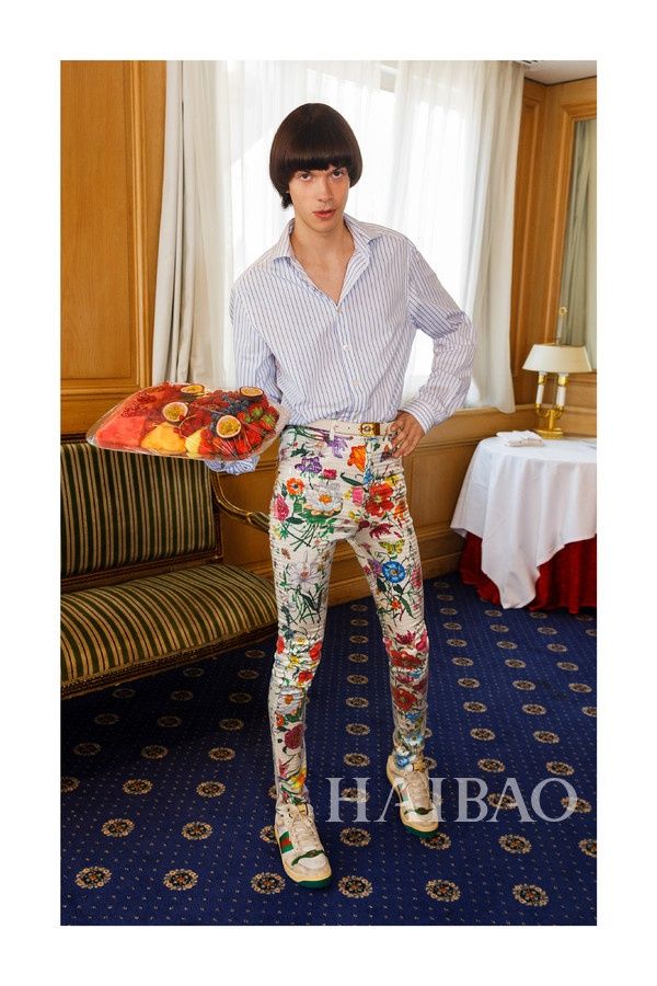 古驰 2019早春男士系列Lookbook:米开理心中的浮华世界!