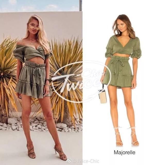 郑素敏这条小绿裙是下一个爆款没错了