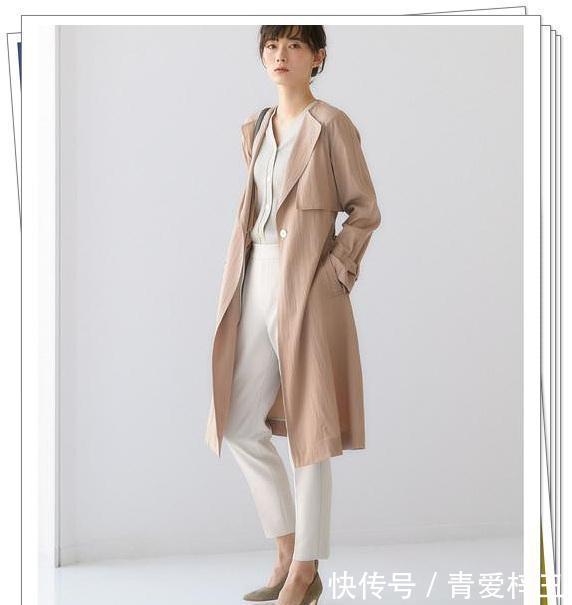 【休闲造型】风衣的日系轻熟穿搭精选，让人心动的春季优雅搭配示范