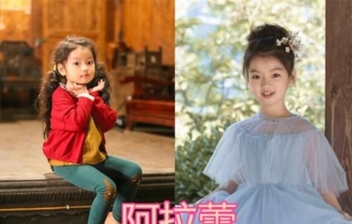  星二代|森碟长大后更元气了，甜馨长大后更漂亮了，看到阿拉蕾长大后：果然没白等！