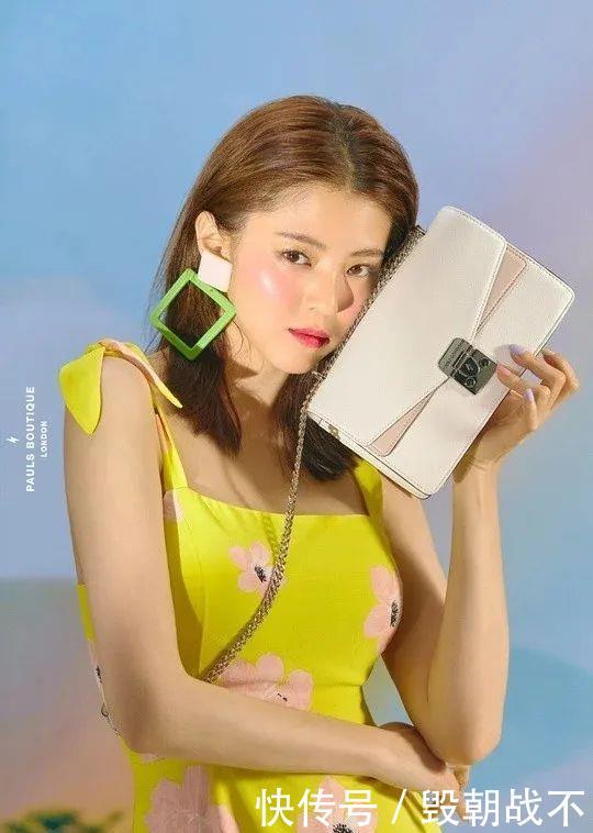  女生■韩素希发色成女生指定范本！其中脏橘色，黑发色最好看