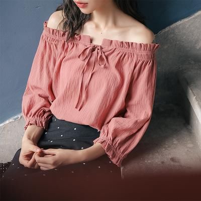 精致秋款女上衣，我再也不想穿短袖了，百搭舒适魅力十足