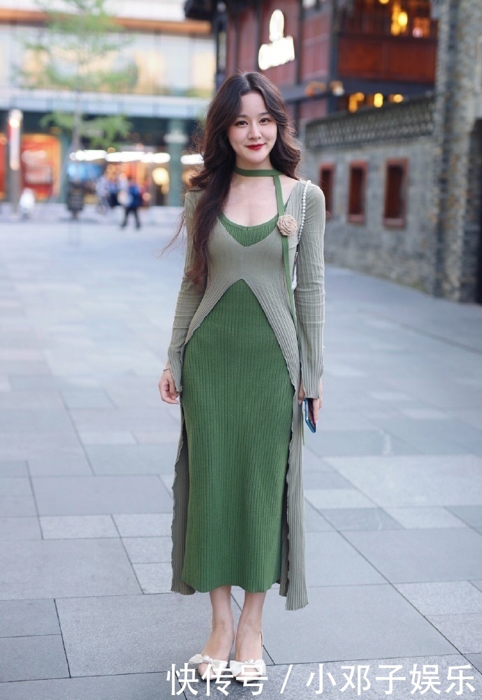 针织|针织长裙轻柔舒适,让你大方秀出优雅自信的美