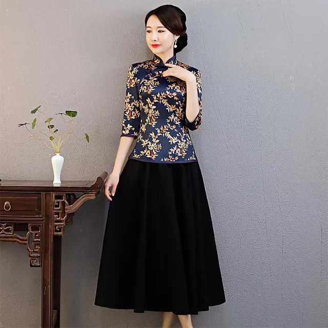气质旗袍套装，带你破解省时又时尚的秘密！