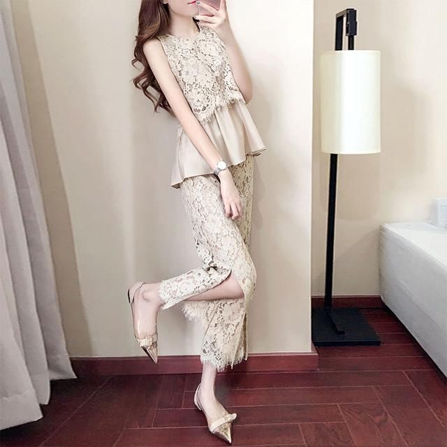 今夏巨流行一种女装:晚晚风套装，拉风大气，又彰显十足女人味