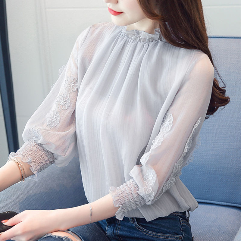 我姐,出门从不穿连衣裙!只穿这欧货雪纺衫,高雅又减龄,忒美