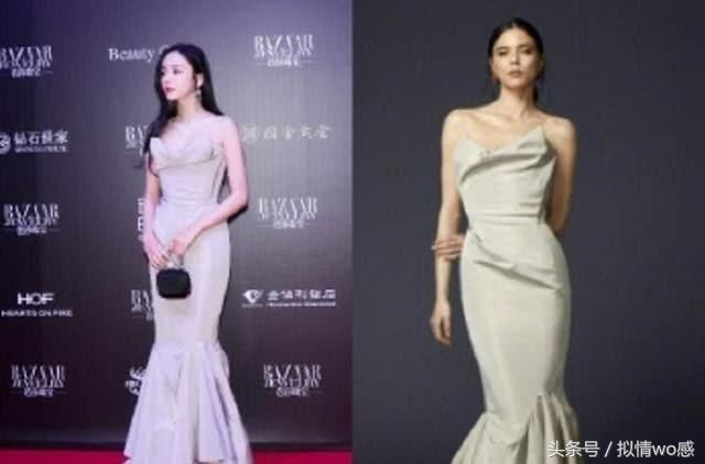 女星穿衣VS模特，热巴杨幂美翻，被关晓彤霍思燕的乡土气息击败