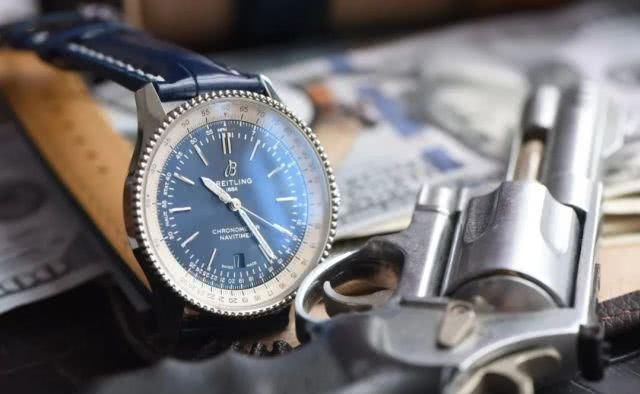  『采用』原单厂百年灵航空计时1系列瑞士机芯腕表A17326211C1P4