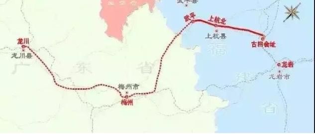  「一条」福建到广东将建一条高铁，设置11站，结束两城市无高铁