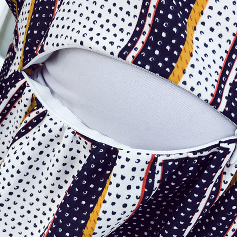 母爱真伟大，出门哺乳不尴尬，学学下面辣妈这样穿，洋气不走光