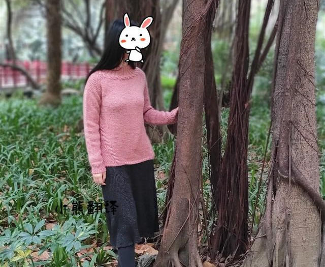  『漂亮』手工毛衣编织教程:一款漂亮又时尚的凤羽花棒针编织,附图解