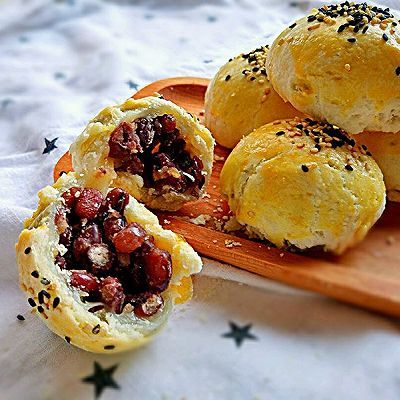  【麻薯】麻薯粒粒蜜红豆酥