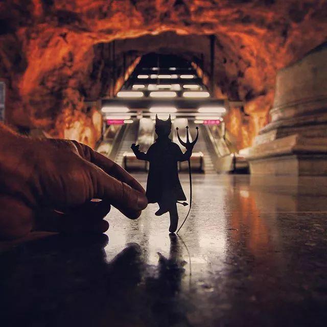 他果然是脑洞大开,把世界建筑都玩坏了