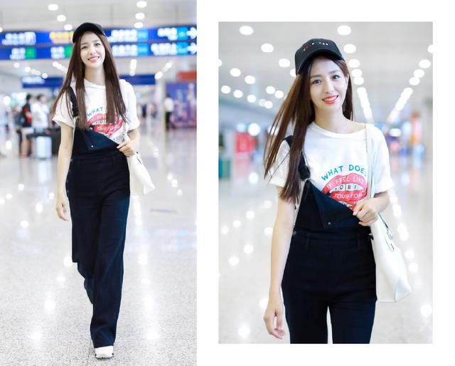 短发接成长发的佟丽娅，感觉像换了个人，竟让网友一眼没认出