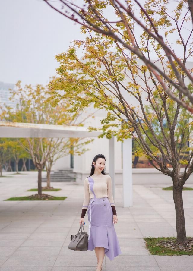  『高級』当春天碰到高級紫，别有一番口味，挺美