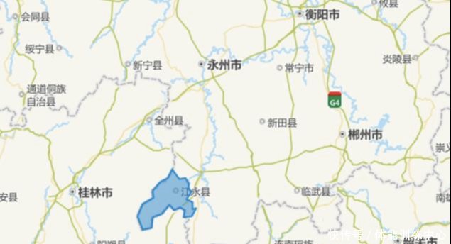  【广西】湖南一座被广西三面包围的县