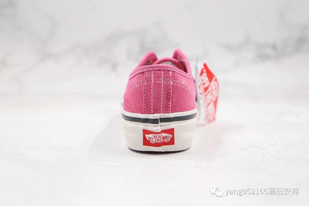  粉色■万斯Vans Authentic 44 DX低帮麂皮安娜海姆2.0粉色