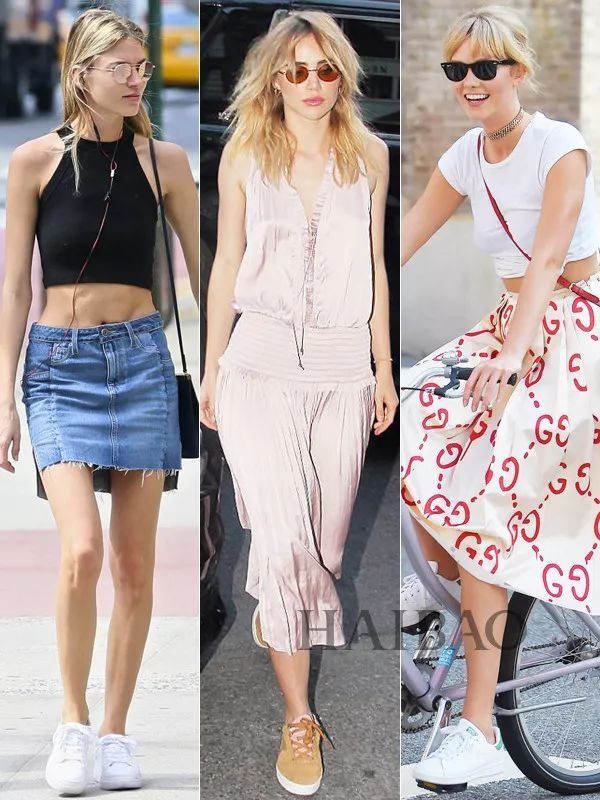 最佳| 裙子+球鞋是夏天最舒服最美的穿搭,别说你还不知道!