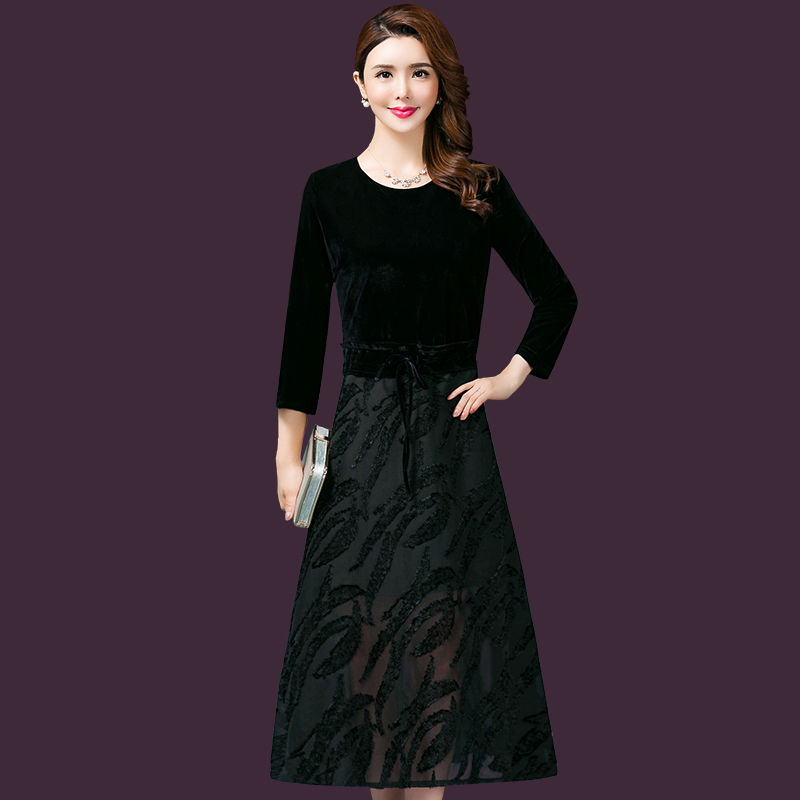 谁说高贵一定穿旗袍?大错特错!下面新款秋裙,能衬出你高贵气质