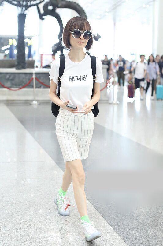 陈鲁豫厉害了!胖了10斤不止 却美出新天际,网友:别再瘦回去了