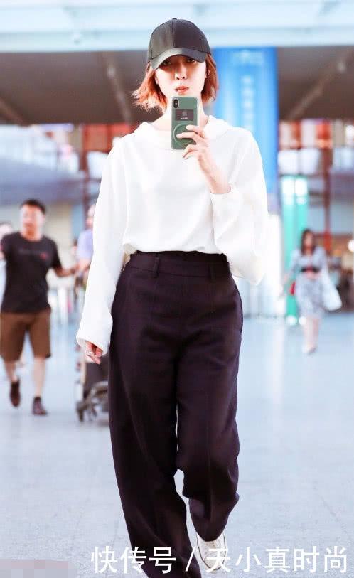 王珞丹怎么回事？大长腿秒变“大象腿”，这裤子赶紧拔草吧！