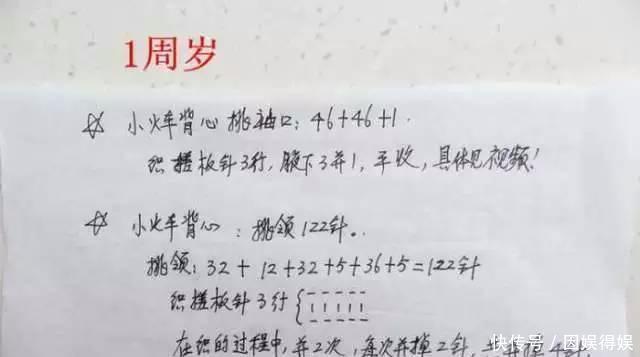  「图案」小火车图案背心新手也会的详细教程