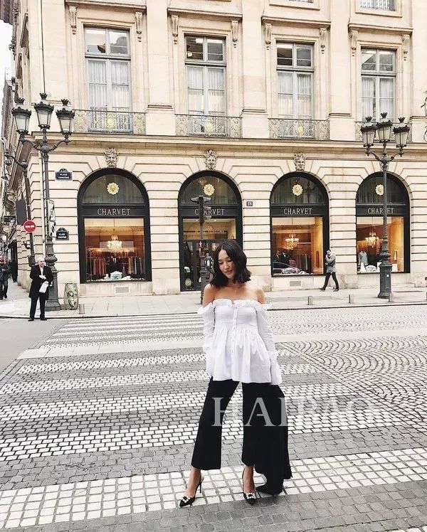 小个子夏日穿搭特辑!身高不足160cm的她们，怎么穿才能显高又时髦