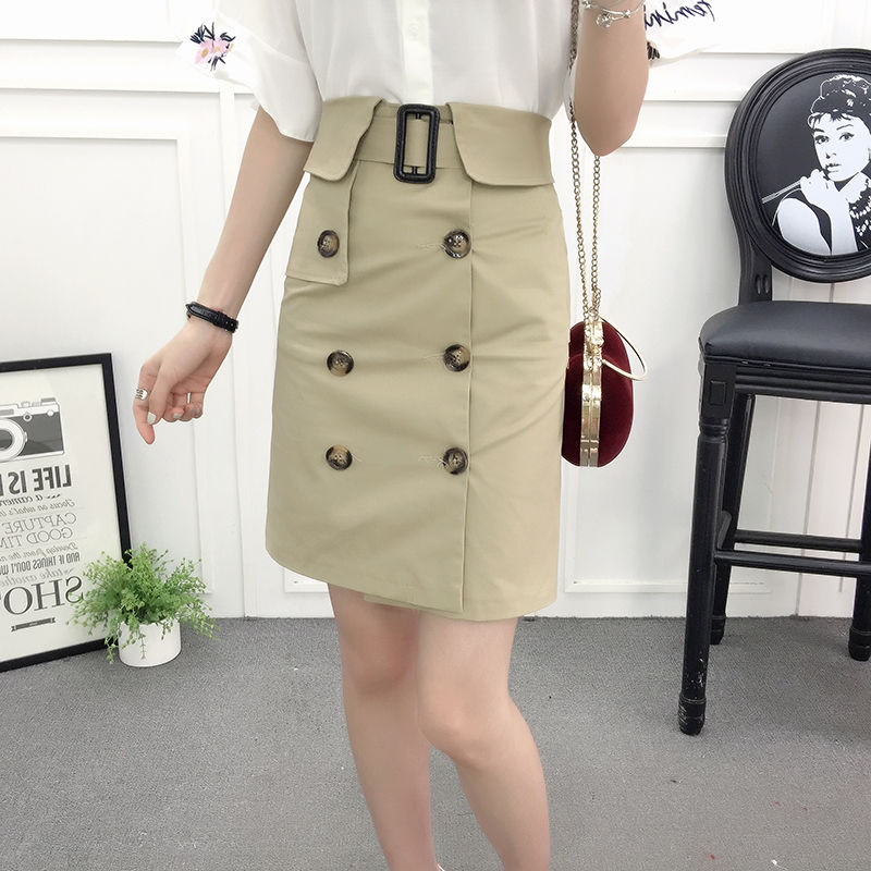 新发现一种裙子“包臀一步裙”，胸小也贼性感，上班穿忒拉风了也