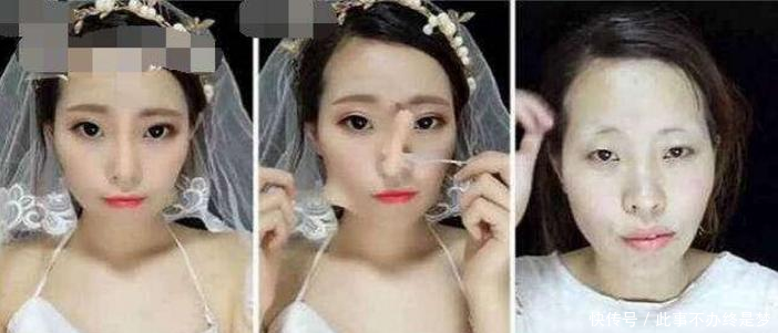 中国美女化妆术传到国外, 卸妆后吓呆外国人 这算诈骗吧