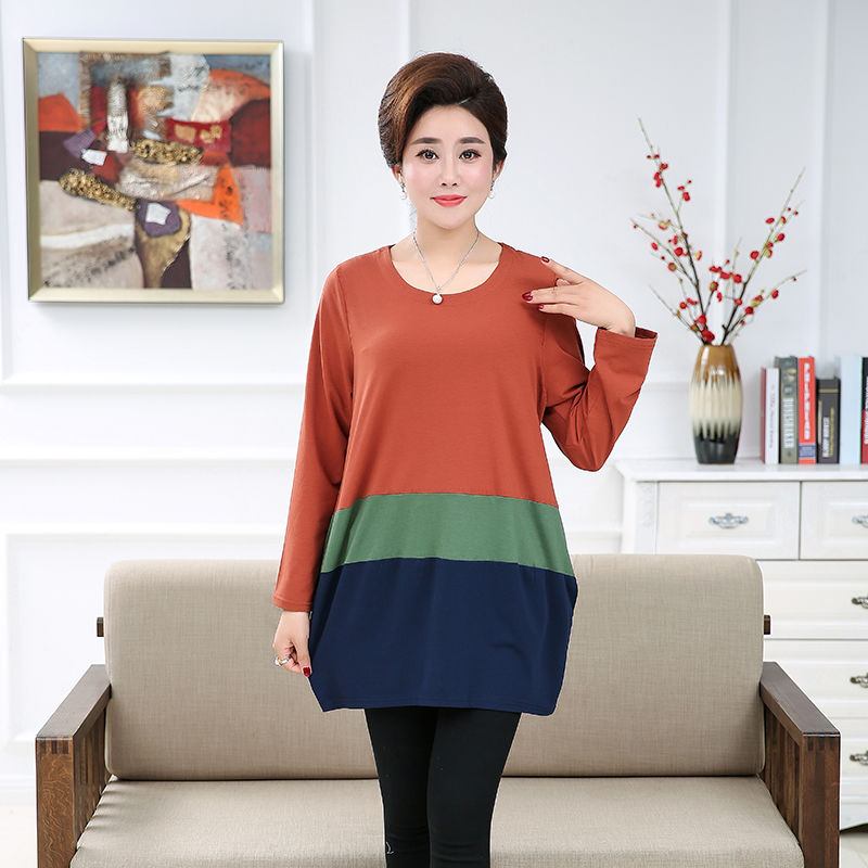 不喜欢穿裙子的妈妈有福了，看到这些打底衫，你肯定会带回去