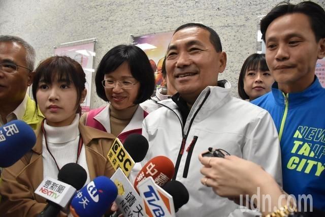  #造势#与韩国瑜新北造势同台？侯友宜：会把角色扮演好