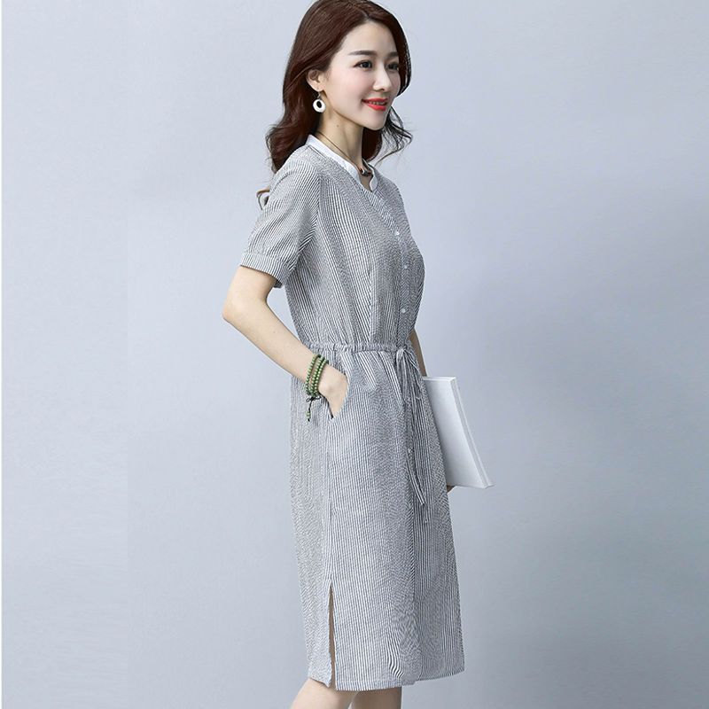 高档‘棉麻裙’又上新了!凉爽舒适又透气!忍不住给老婆买了七件