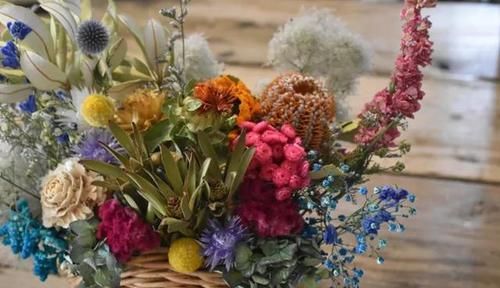 手工@DIY手工制作:用干花做的花艺作品,比鲜花还美!