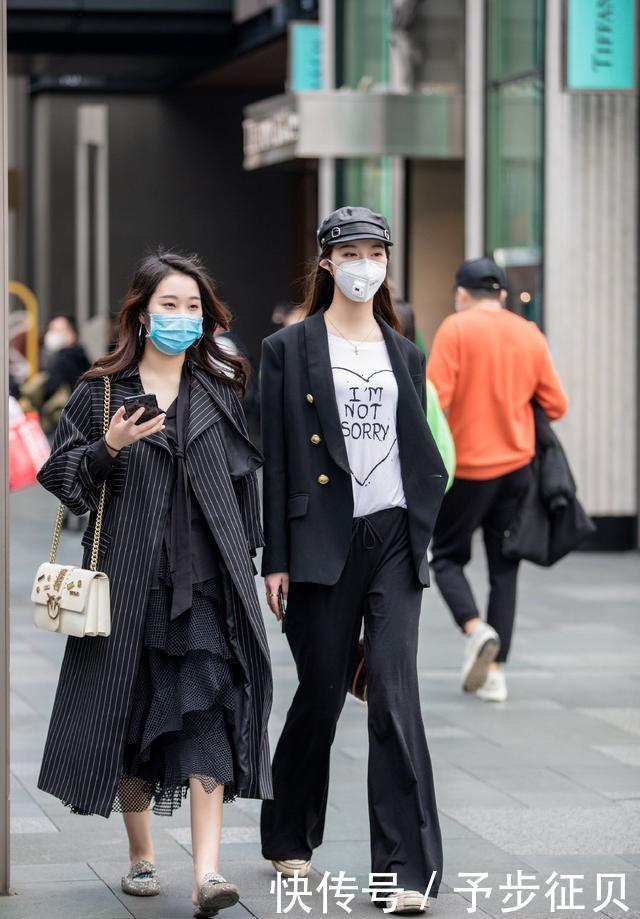  【口罩】复工时期的穿搭，口罩遮了颜值，却挡不住小姐姐那颗时尚的心