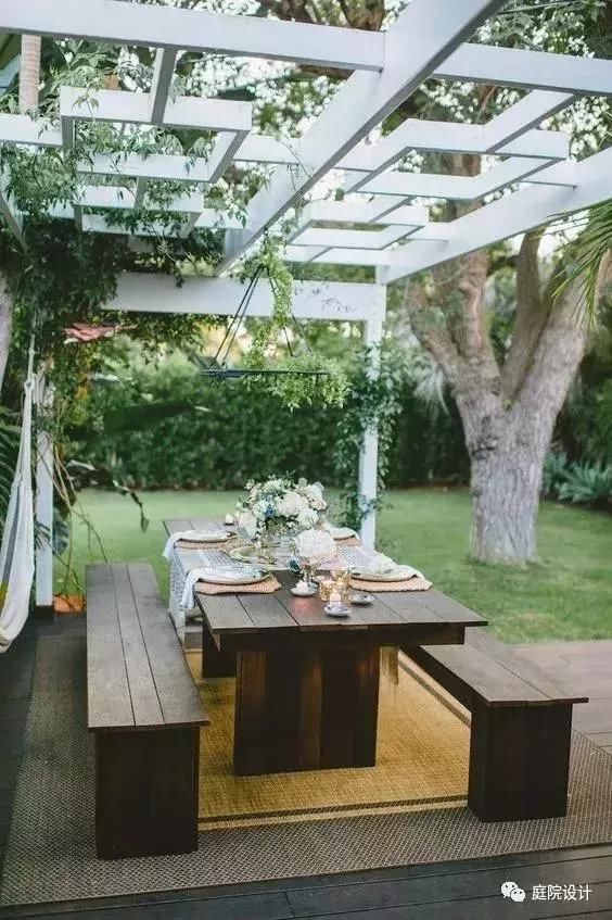 庭院小筑｜廊架，让院子更鲜活~