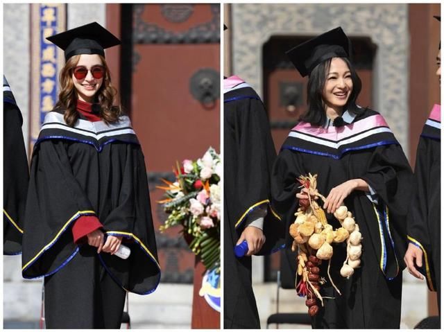 张韶涵跟杨颖太有默契了，既清新白裙之后又同穿薄纱裙，简直美翻