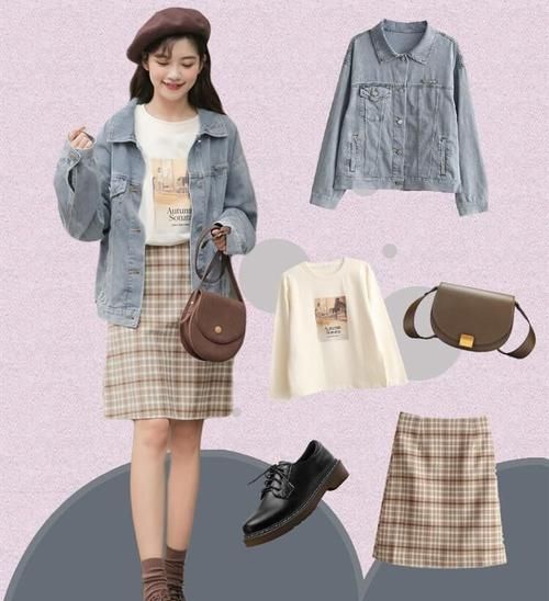  『春夏』春夏牛仔外套出街look，酷帅时尚慵懒街头范十足，有着青春活力感