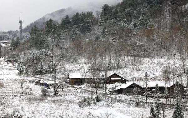 汉中雪景第二波!水墨丹青里的童话世界