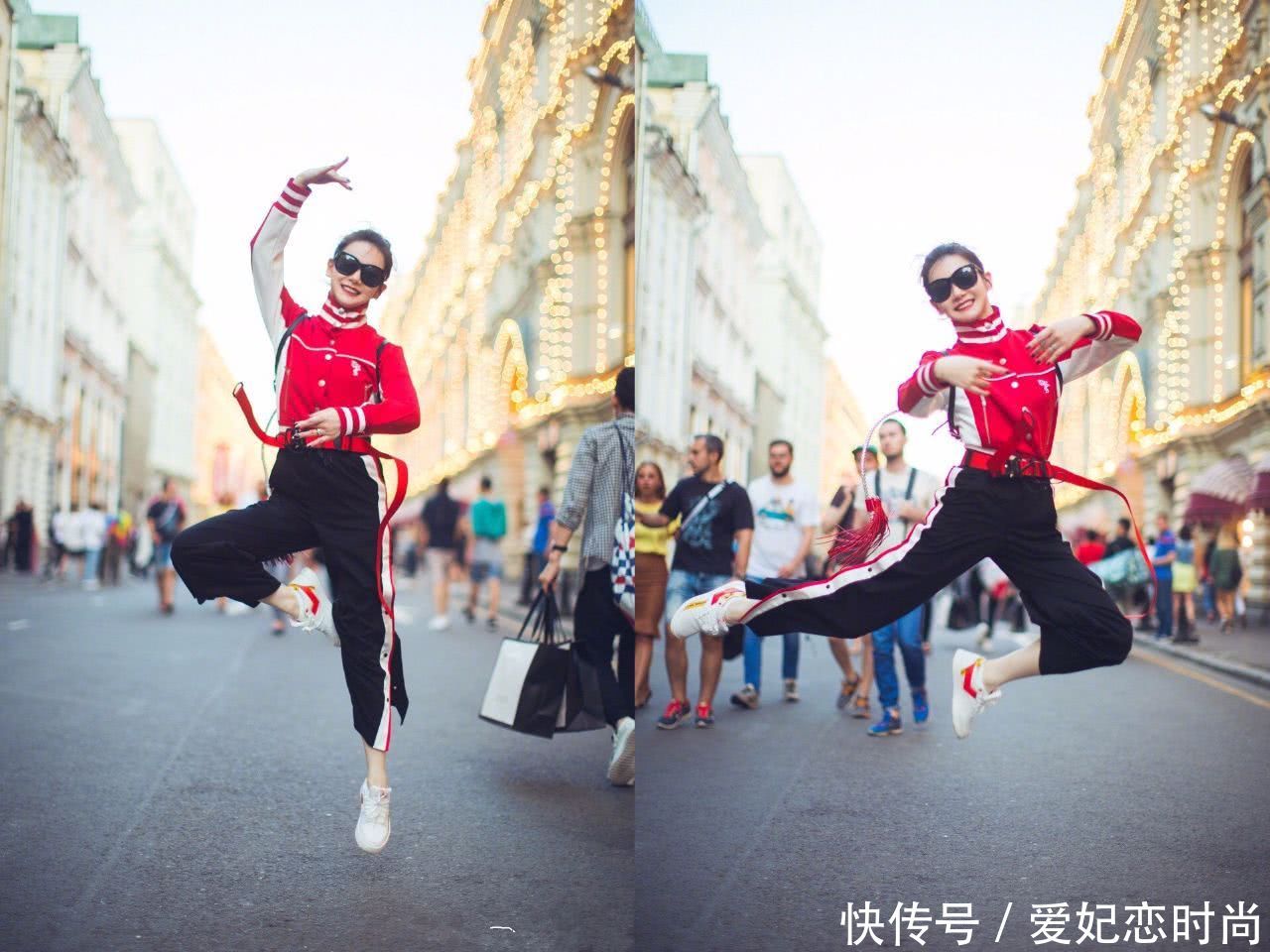 会玩不过是戚薇！空中芭蕾舞姿优雅，网友：这支舞可以单独出道了