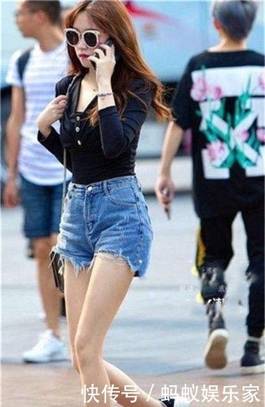 潇洒|时尚美女街拍:时尚潇洒的美女,甜美减龄
