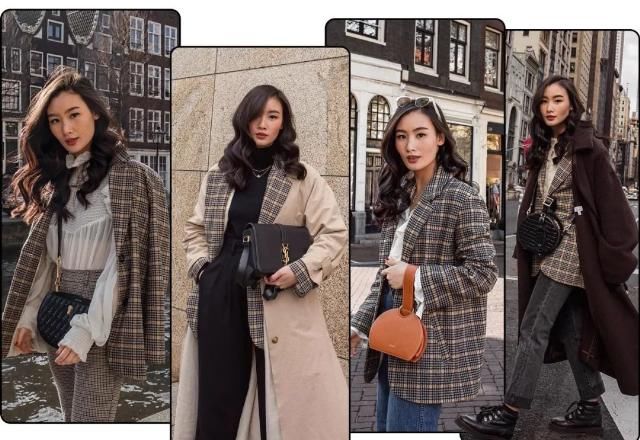 运动鞋■腿粗身高158cm，却靠穿搭增高10cm+！轻熟风的样板教材来了！，史上最省钱亚裔博主